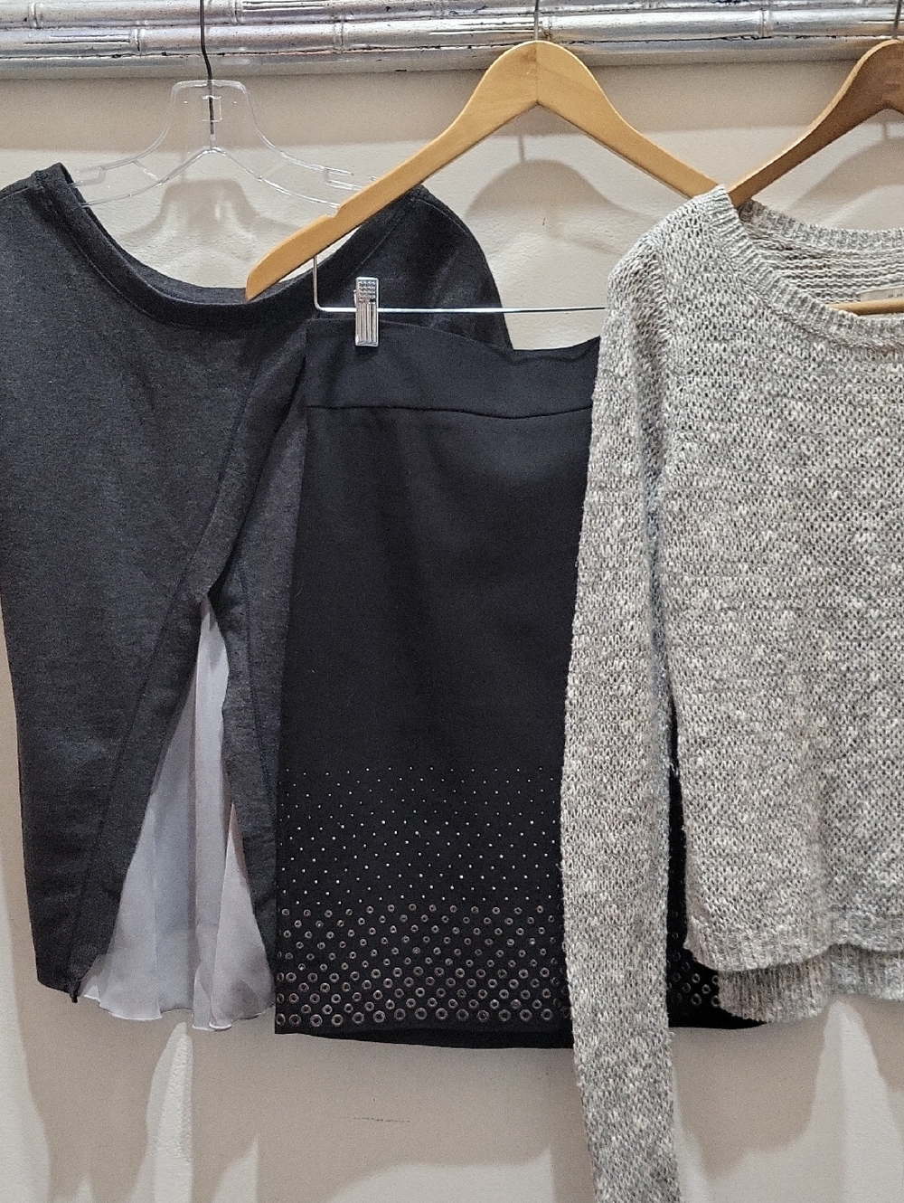 Pencil Skirt + 2 Tops Lot